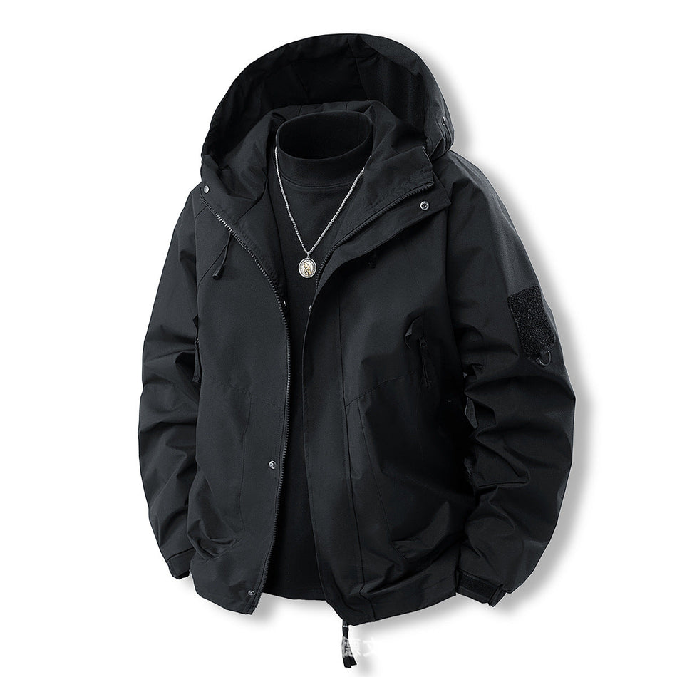 Men’s Hooded Windproof & Waterproof Jacket