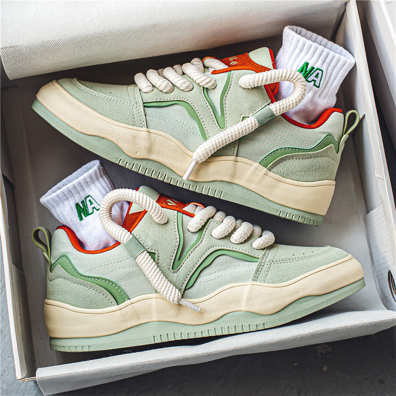 Men’s Dopamine Canvas Sneakers – Colorful Trendy Casuals