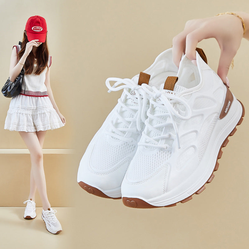 INSTOCK-Korean Torre Sneakers for Women – Trendy Athletic Shoes