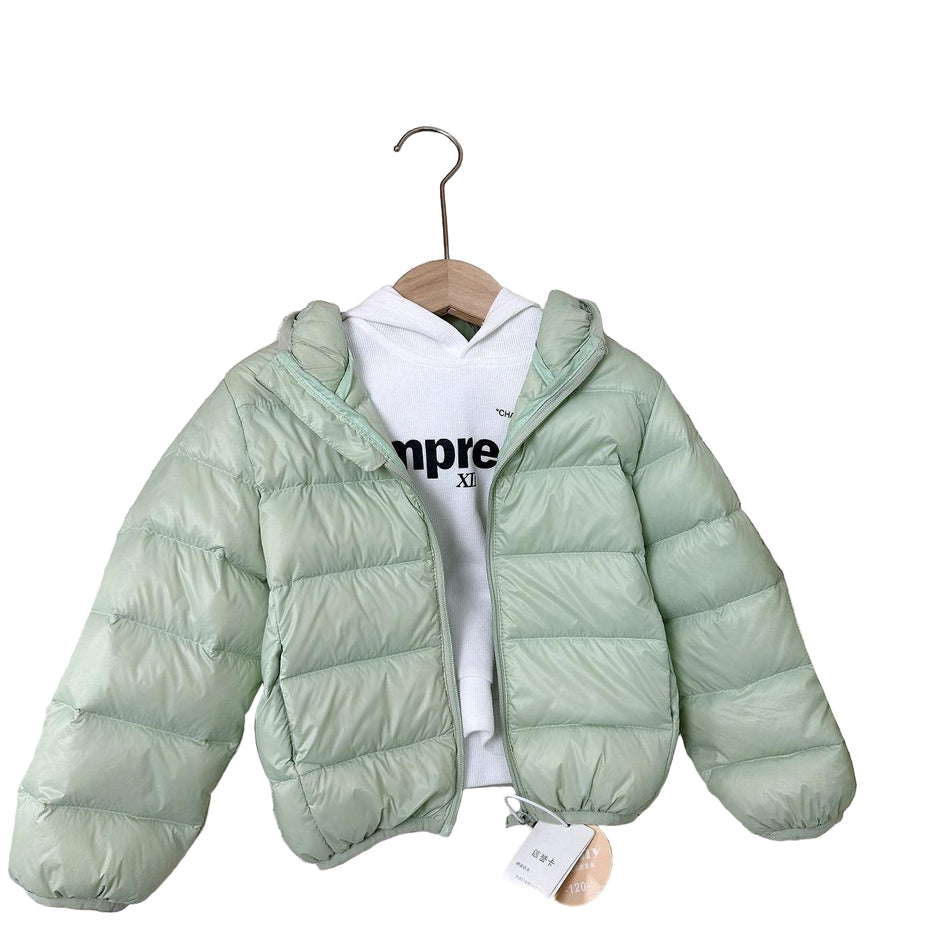 Kids Lightweight Fleece Jacket – Hooded Winter Coat