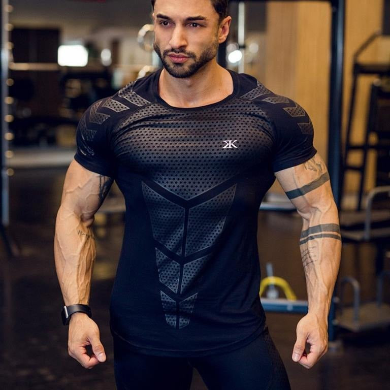 INSTOCK - Men's Compression T-Shirt | High Elastic Gym Wear