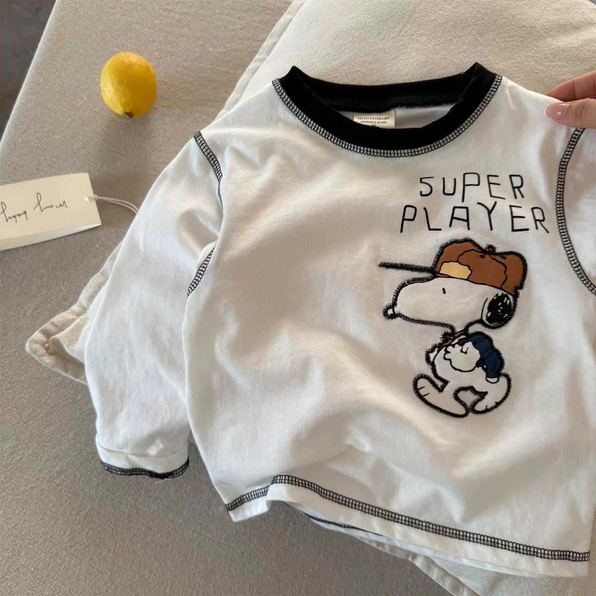 Kids Cartoon Long Sleeve T-Shirt – Trendy Spring Top – T-Shirts – Image 6
