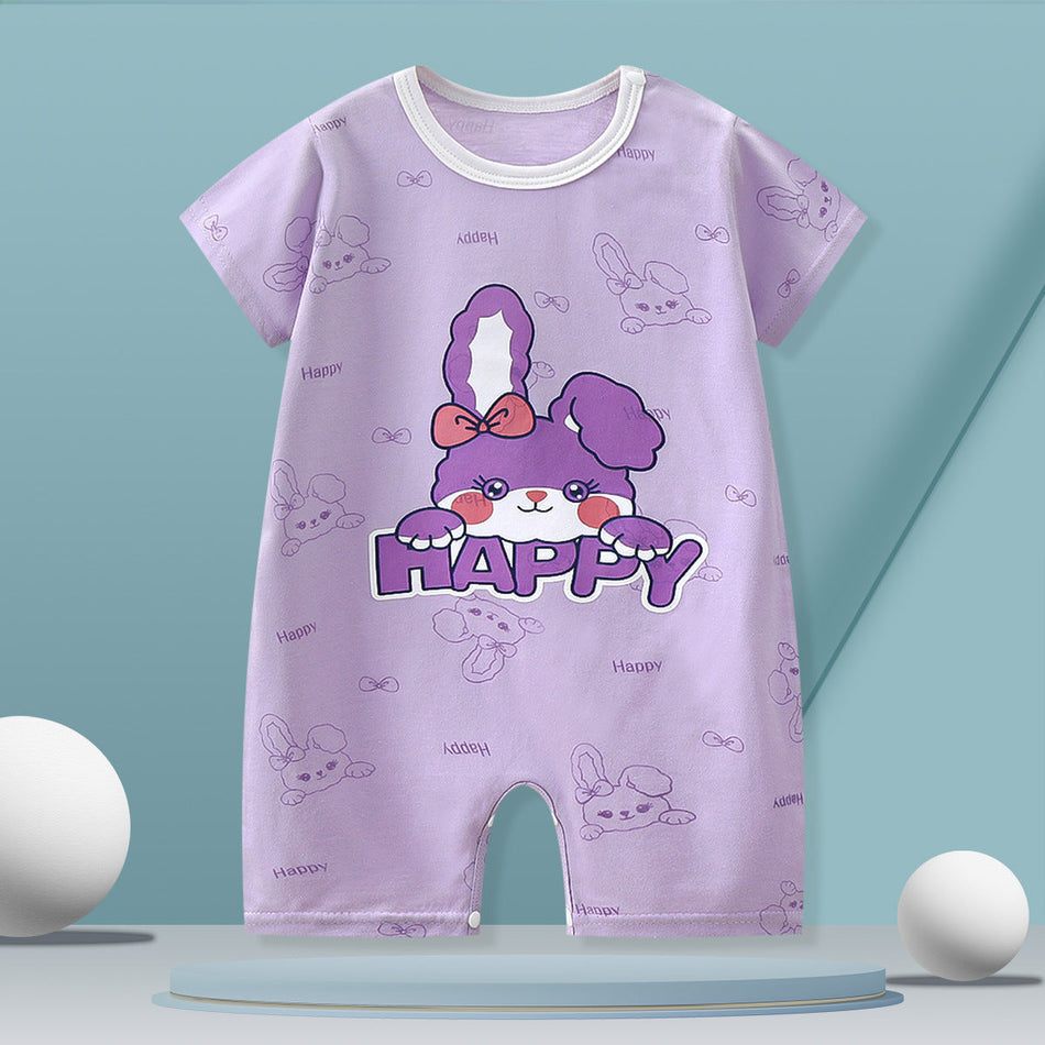 Baby Cartoon Summer Jumpsuit 2026 Soft & Thin