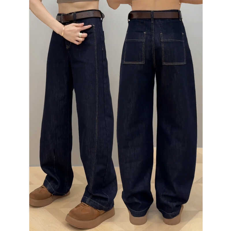 Plus Size Scimitar Jeans – Slimming Wide-Leg Banana Pants