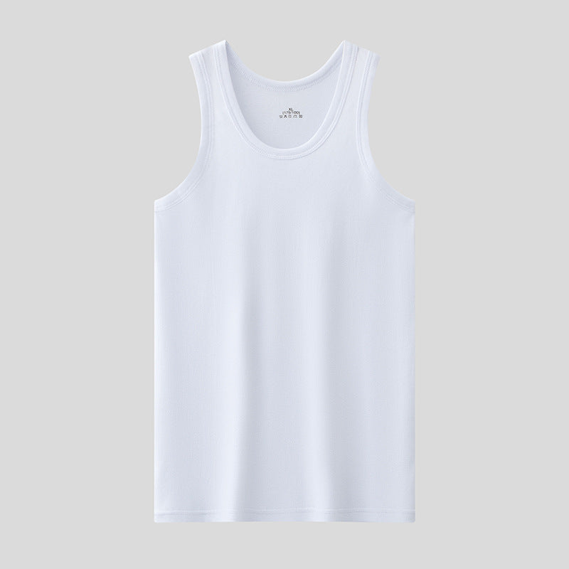 Men's Cotton Sleeveless Vest – Breathable Sweat-Absorbing Sports