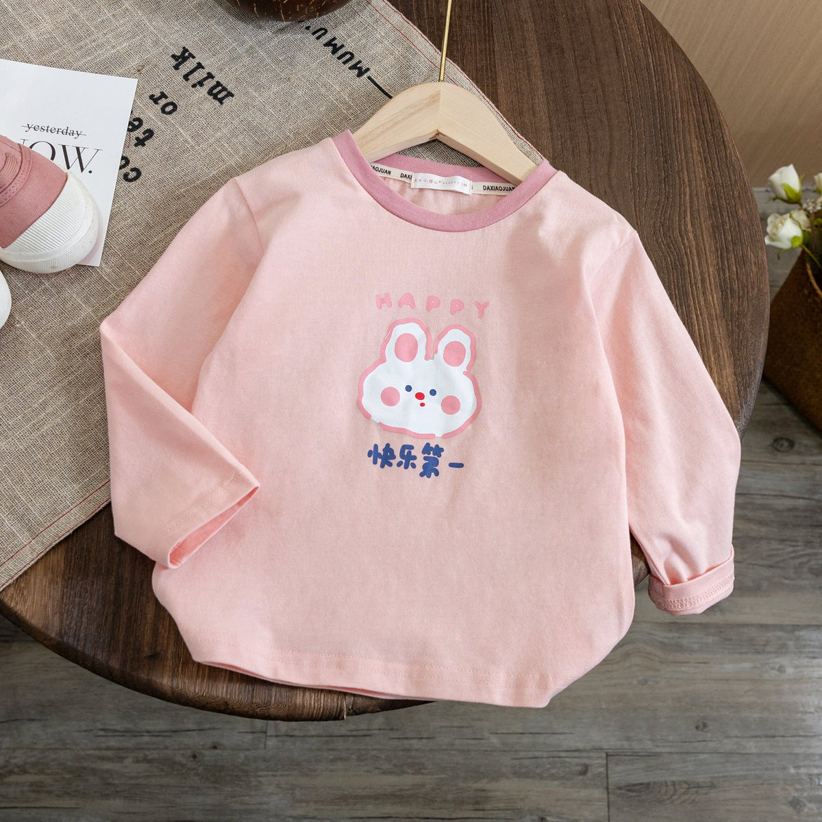 Girls Cartoon Long Sleeve T-Shirt – Spring Autumn Top – T-Shirts – Image 7
