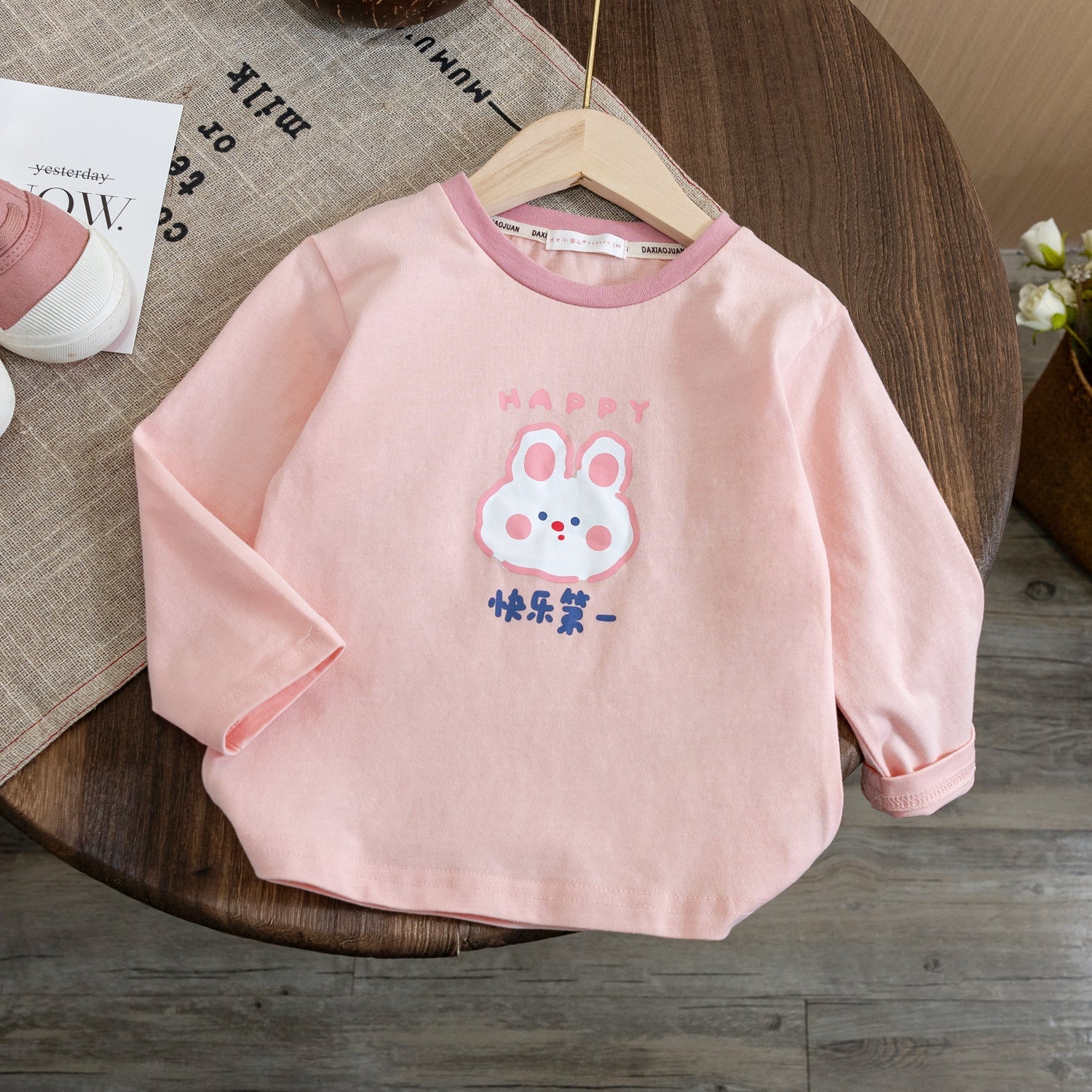 Girls Cartoon Long Sleeve T-Shirt – Spring Autumn Top – T-Shirts – Image 7