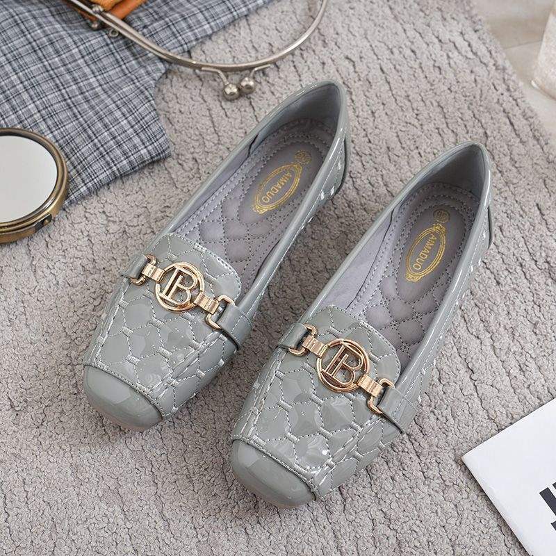 INSTOCK- Square Toe Flats for Women – Stylish & Comfortable Shoes