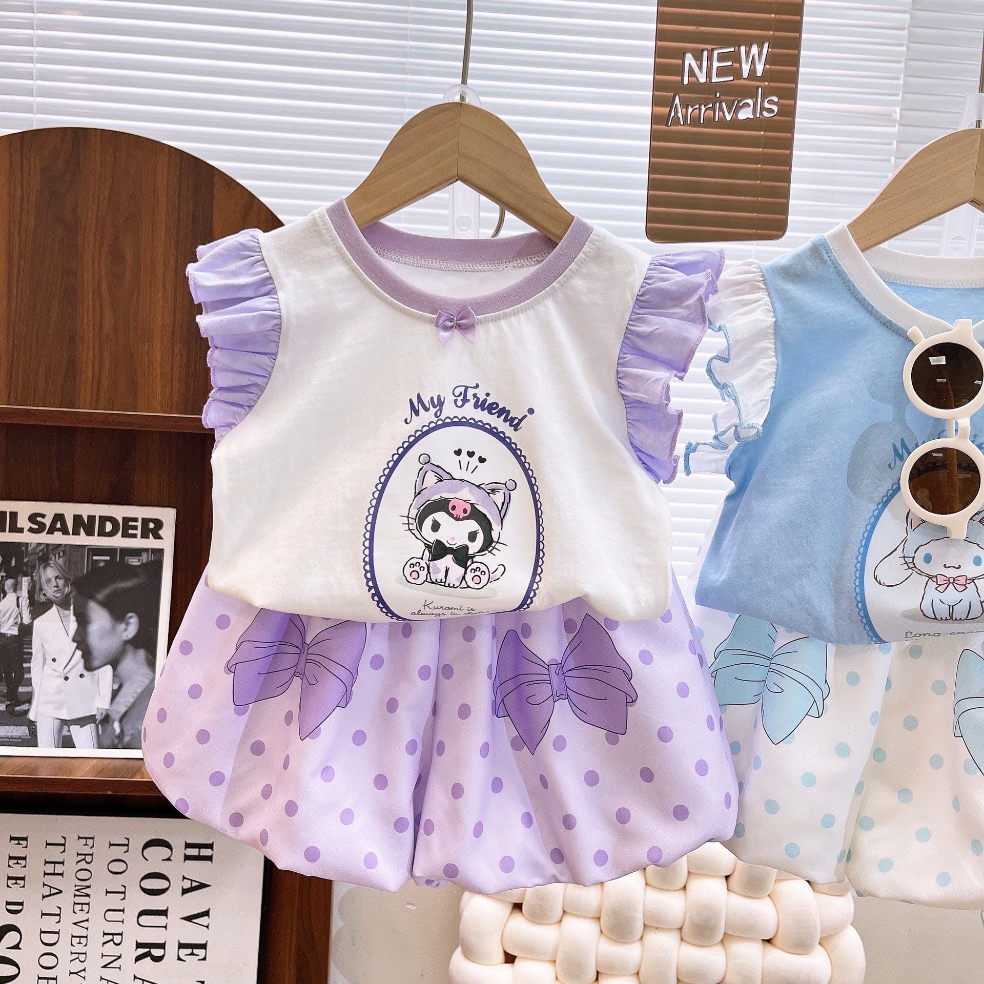 Girls’ Summer Two-Piece Princess Ruffle Set – Summer Kids Fashion Nepal | Tudoholic