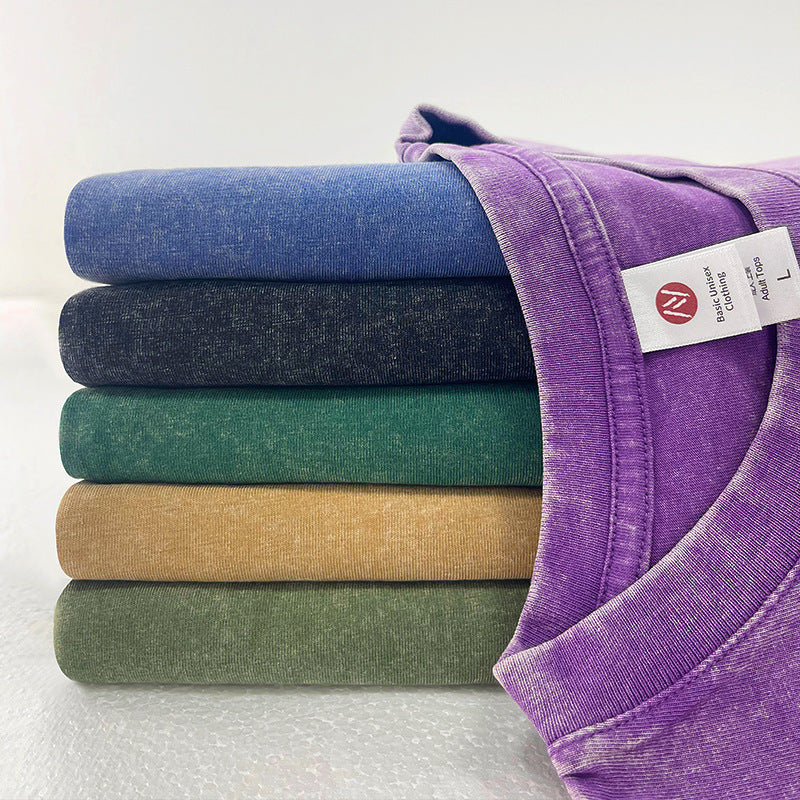 Heavy Cotton Retro T-Shirt – American High Street Tee