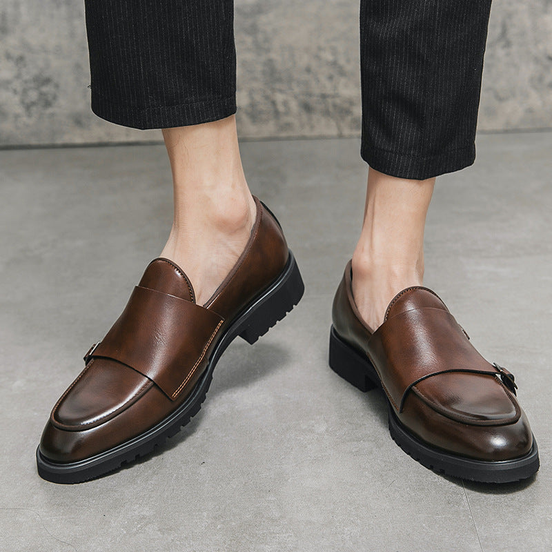 Plus Size Formal Leather Loafers | Office Shoes for Men