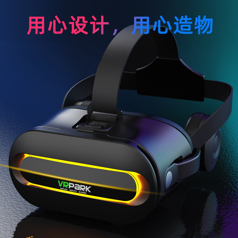 4K VR Glasses with Bluetooth Headset for Mobile 3D Games