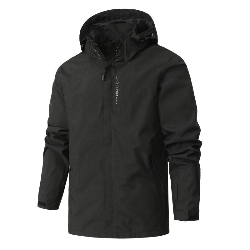 STOCK-2024 Waterproof Windproof Thin Jacket Unisex Custom Logo
