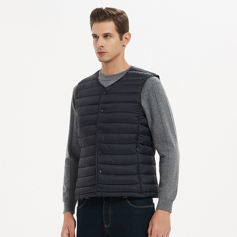 Men’s Down Cotton Heated Vest Autumn & Winter 2026