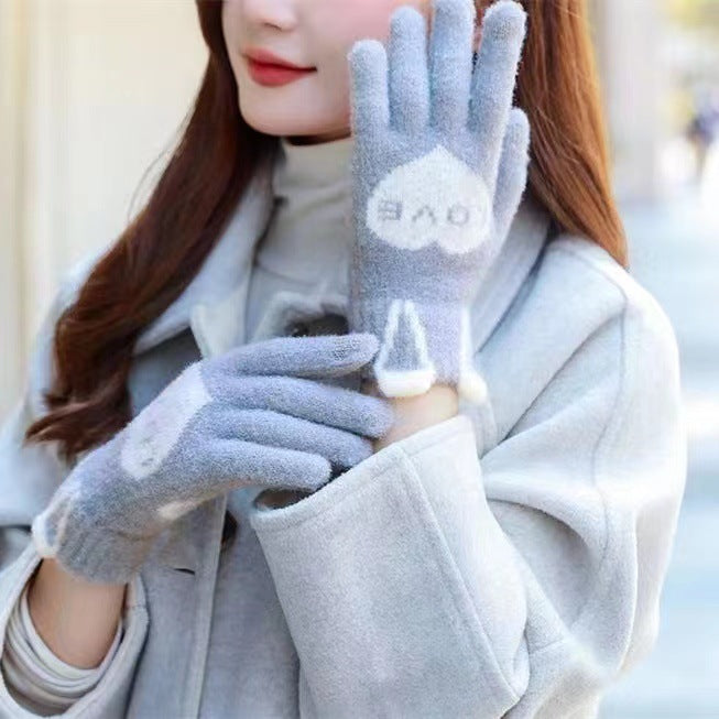 Rabbit Ear Touchscreen Gloves