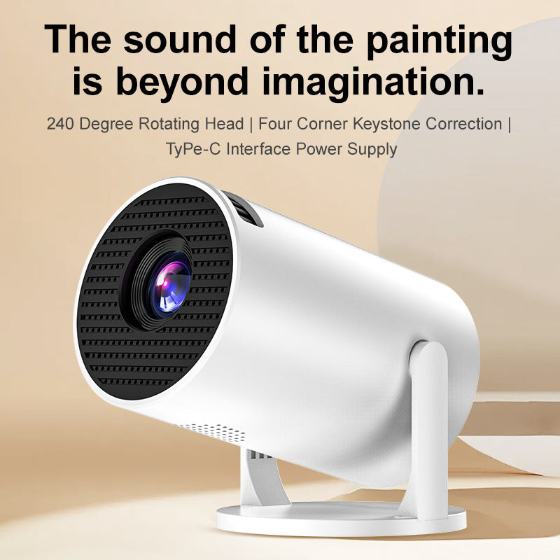 HY200 Android Smart Mini Projector Wireless Home Theater