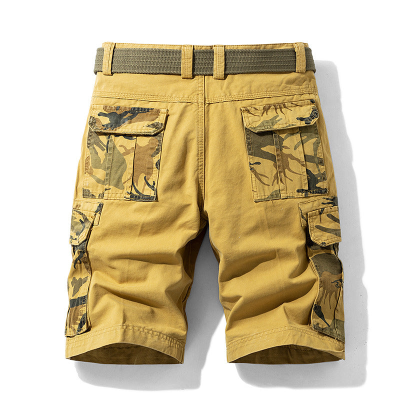 Men’s 2026 Cargo Shorts – Loose, Japanese Style Cotton Pants