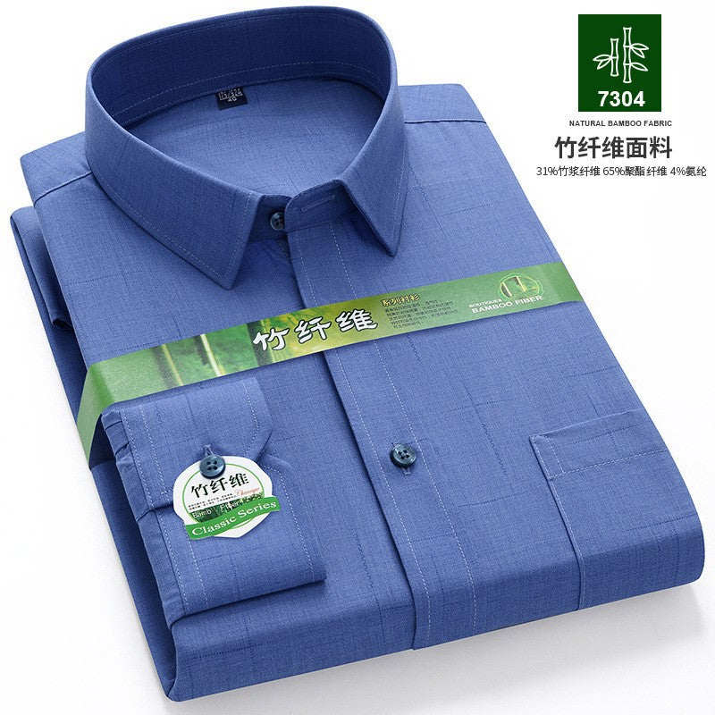 STOCK-Bamboo Cotton Long Sleeve Shirt – Soft & Breathable Fit