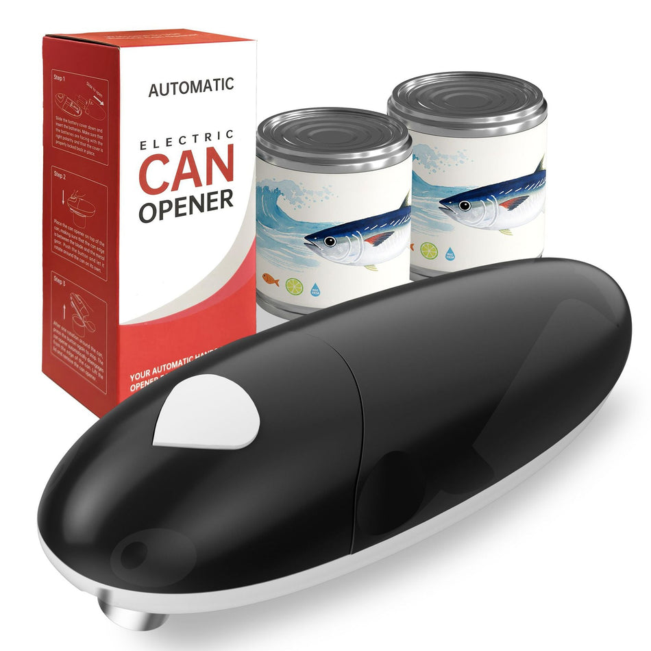 Multifunctional Portable Electric Can Opener with Magnetic Base