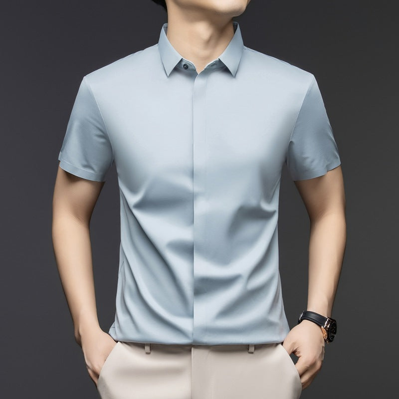 Men's Mulberry Silk Casual Shirt
