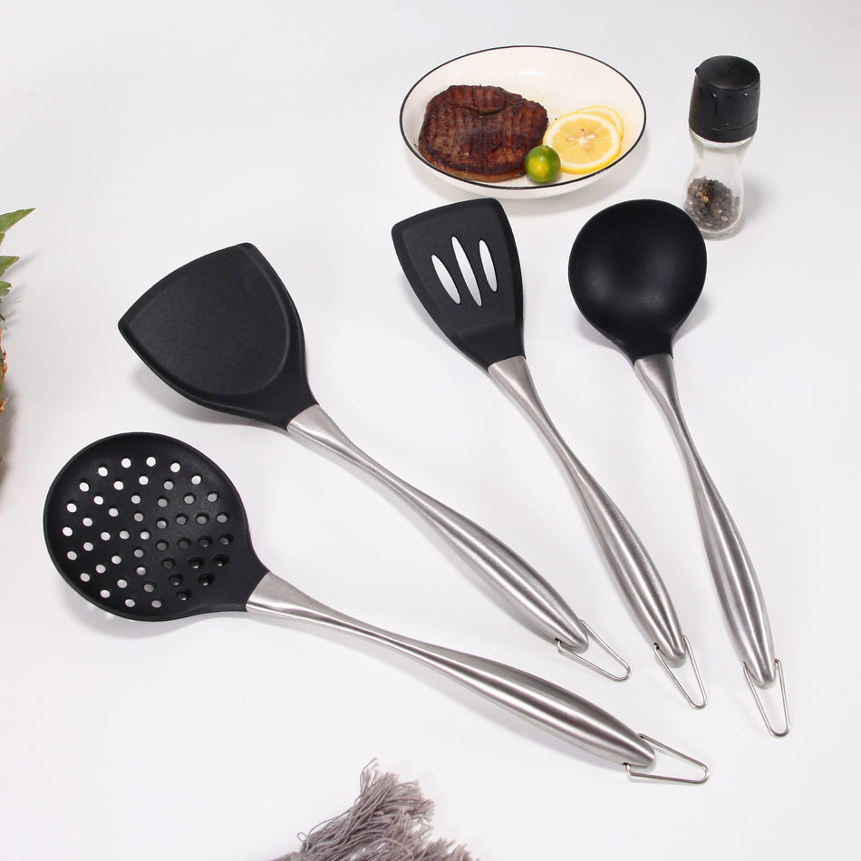 Non-Stick Silicone Spatula Set up spoon Colander spatula