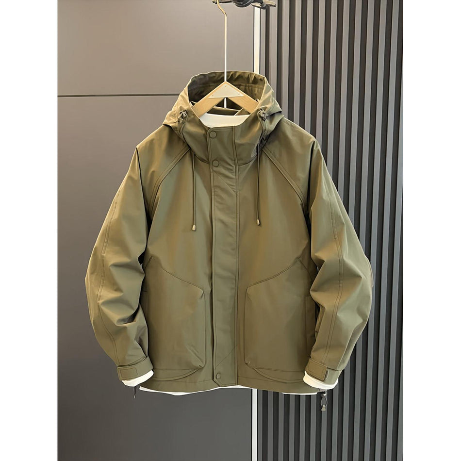 Men’s Spring & Autumn Hooded Casual Sports Jacket