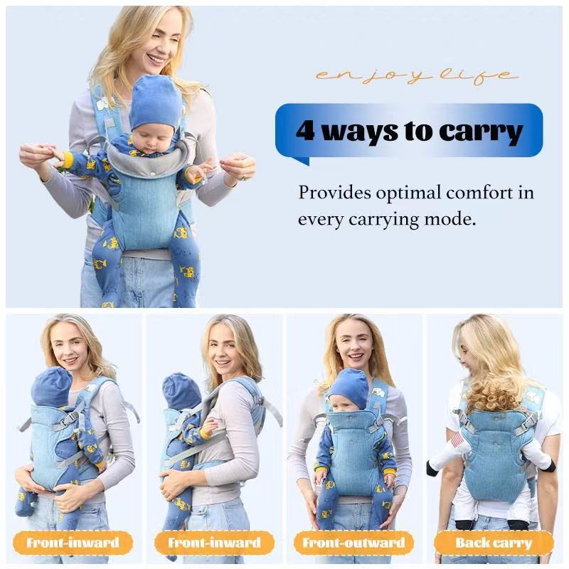 STOCK-Baby Shoulder Strap Waist Stool Backpack Dual Use Carrier