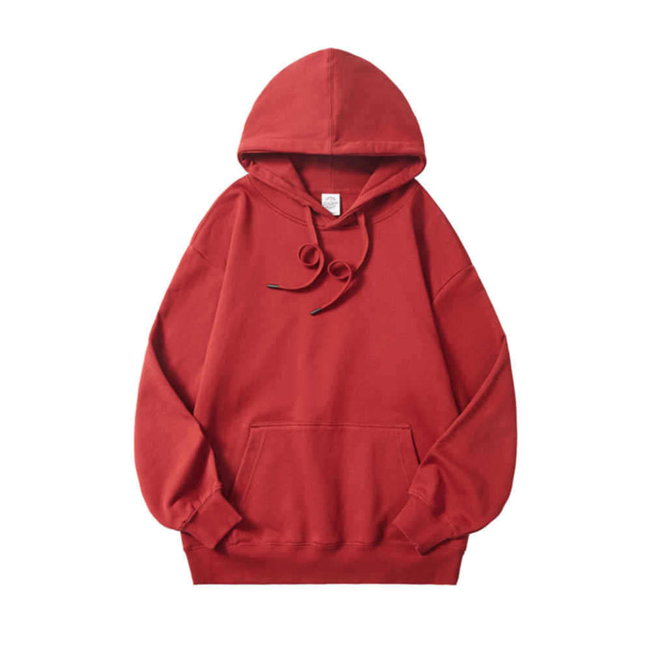 STOCK-Men’s Heavyweight Cotton Hoodie Loose Fit