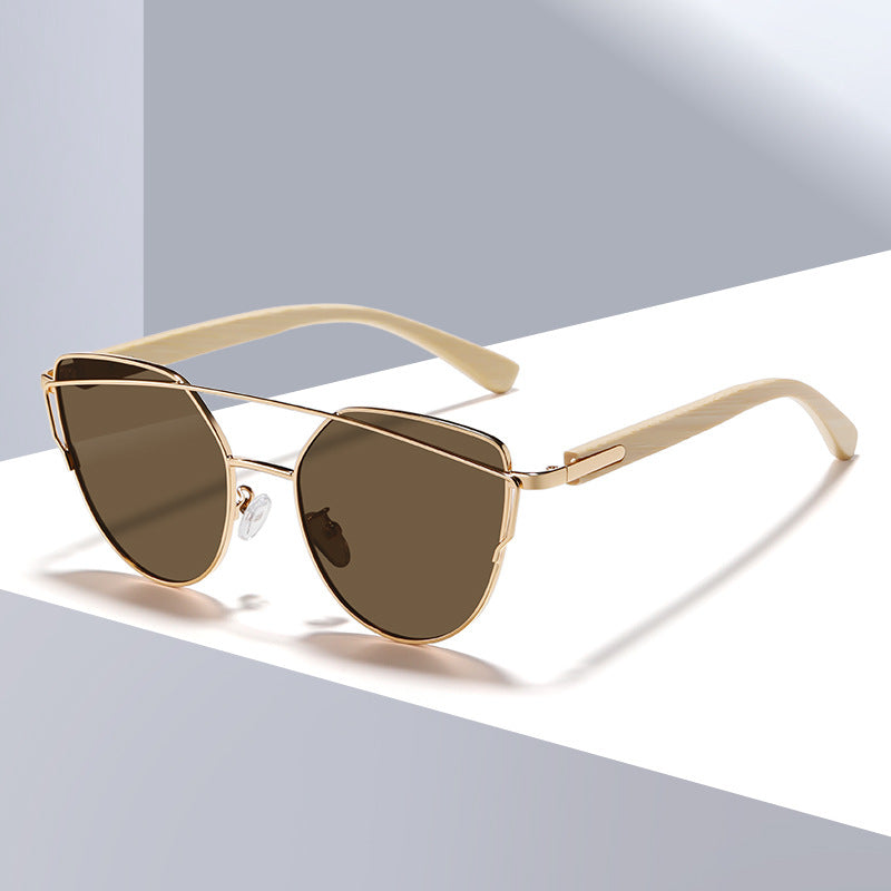 Women’s Cat-Eye Metal Sunglasses