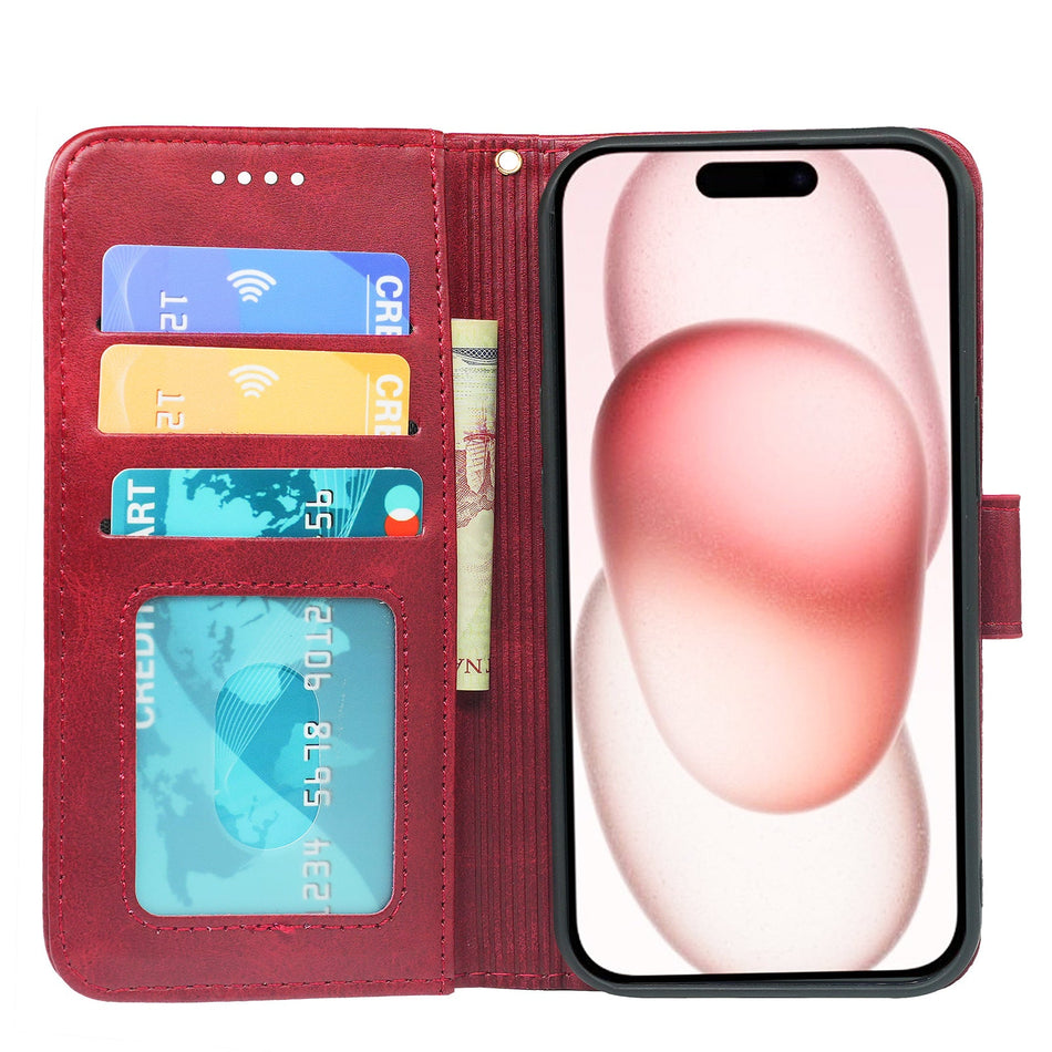 Calfskin iPhone Case w/ Photo Frame (13–16)