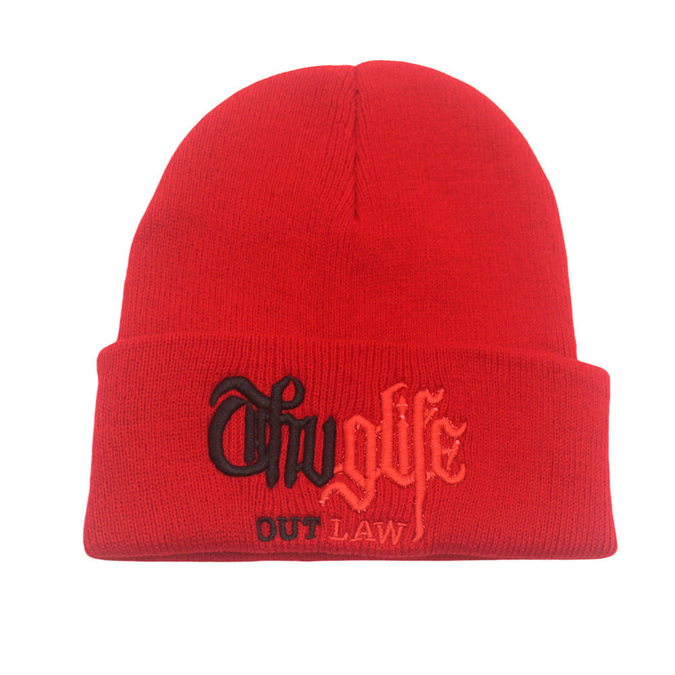 Letter Embroidery Wool Hat for Winter Nepal