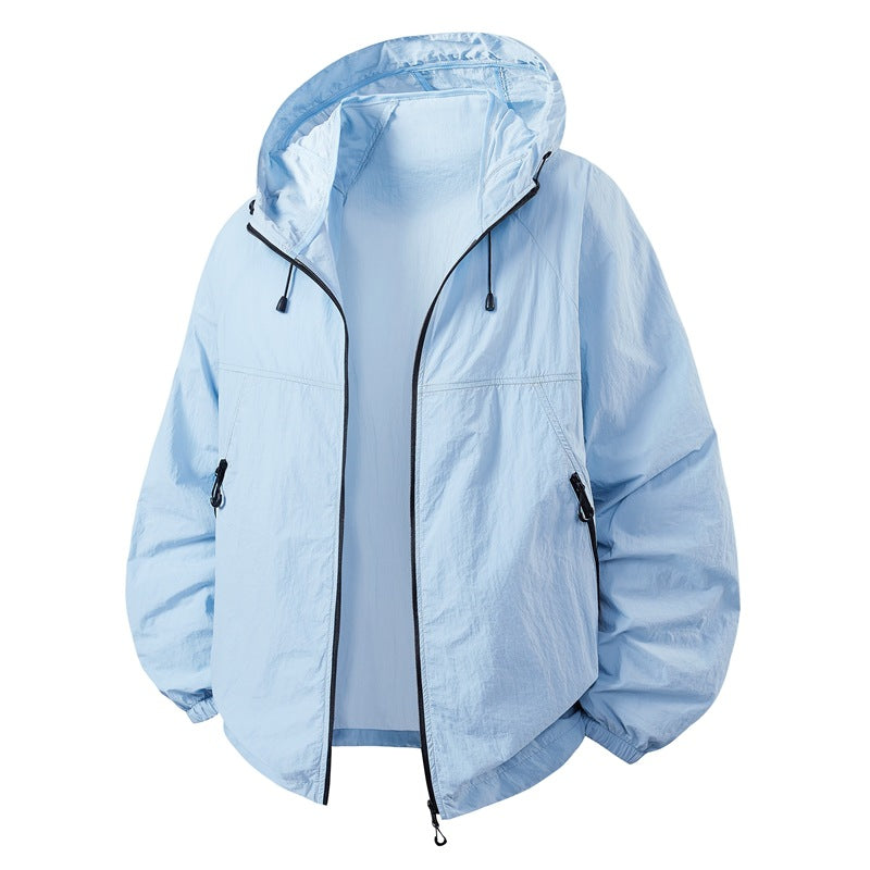 Unisex Ice Silk UV Protection Summer Sunscreen Coat