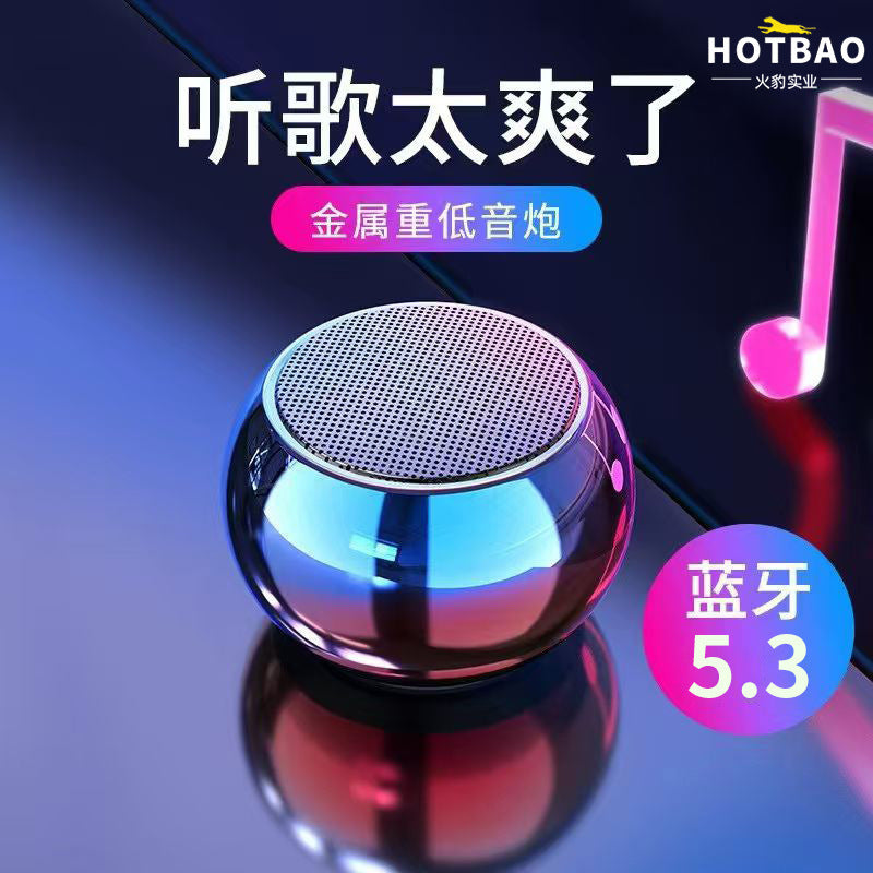 Mini Cannon Bluetooth Speaker with Heavy Bass – Portable