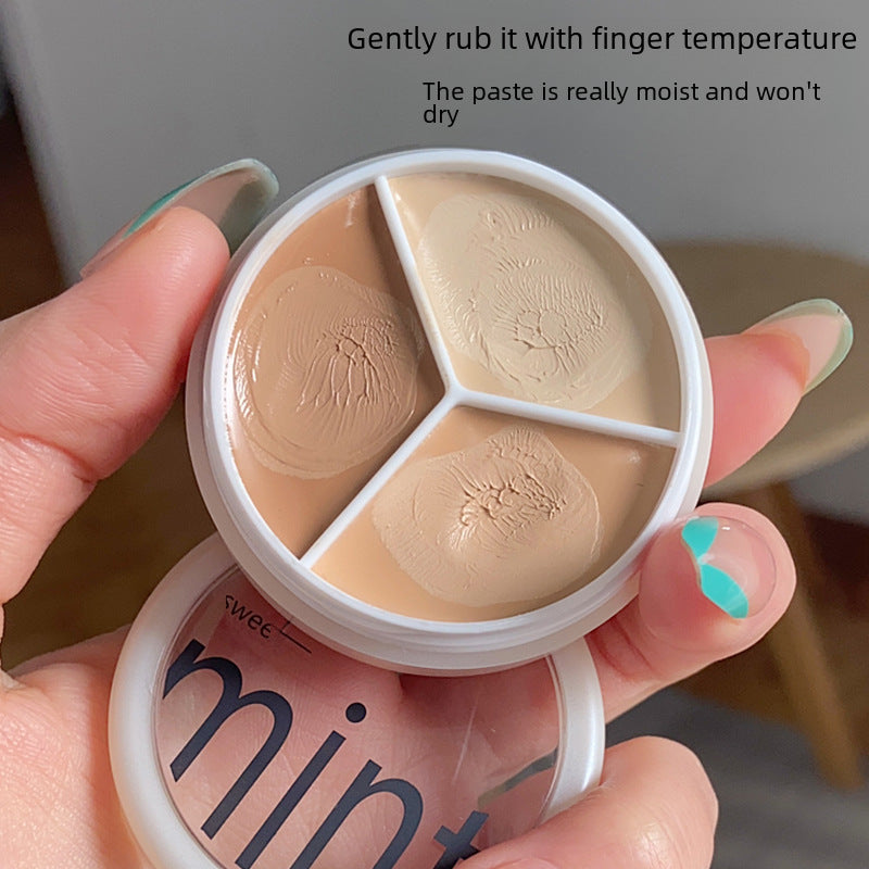 STOCK-Sweet Mint 3-Color Concealer Cream – Spotless Trio