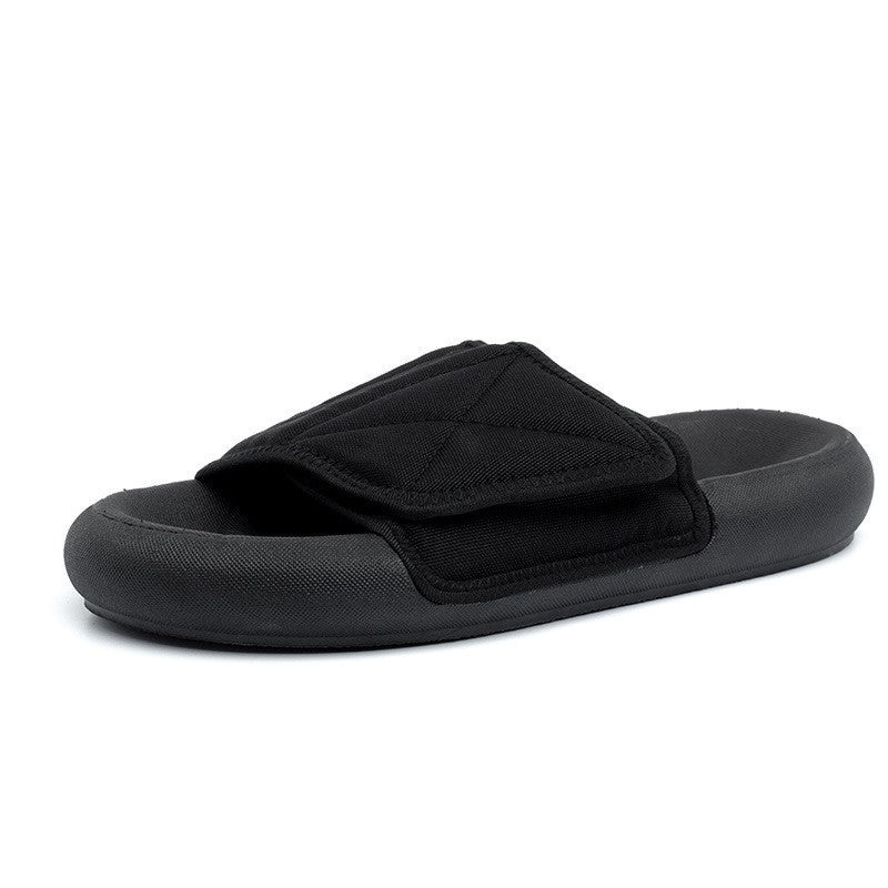 Men’s Summer Coconut Sandals – Adjustable Thick-Soled Beach