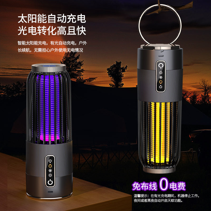 Solar Mosquito Killer Lamp – USB Rechargeable Electric Insect