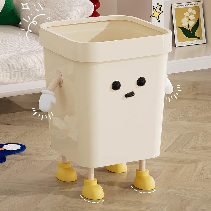 Cute Cartoon Trash Can for Home Spaces