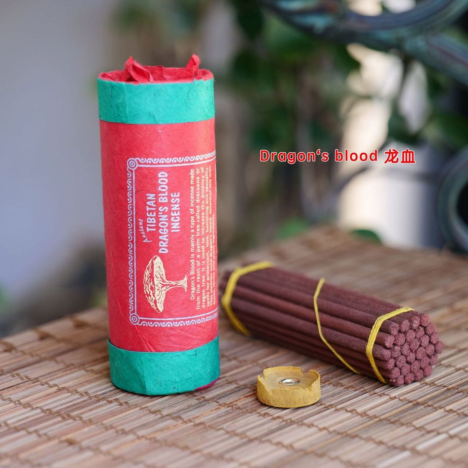 Colorful Nepalese Handmade Cedar & Sage Incense