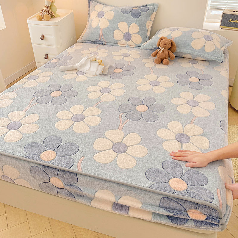 INSTOCK-Warm Cotton Winter Bedding Set  3/4-Piece