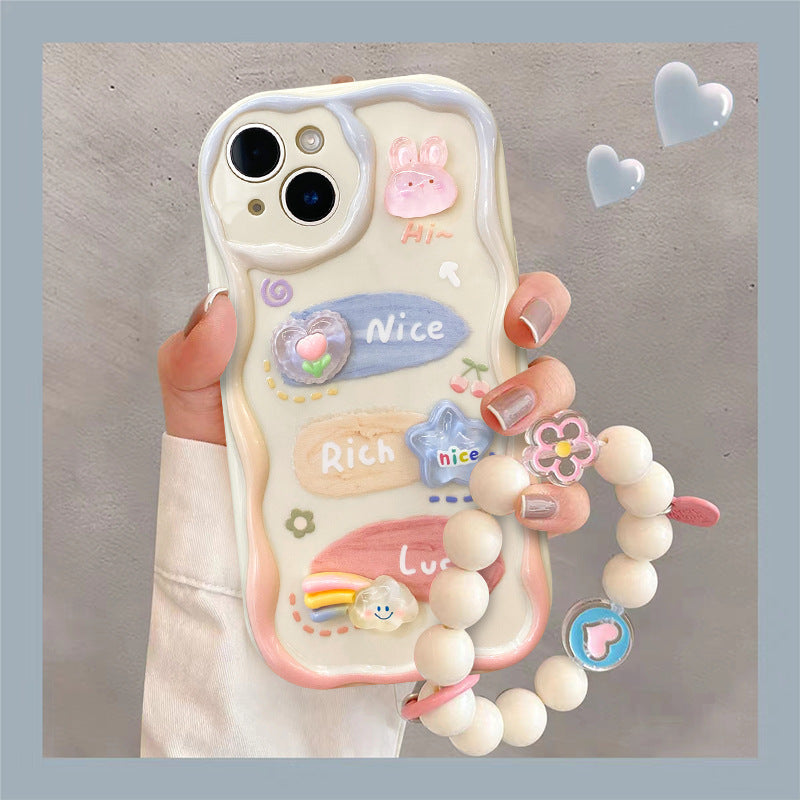 Doll Chain Case for iPhone 11–14 Pro Max