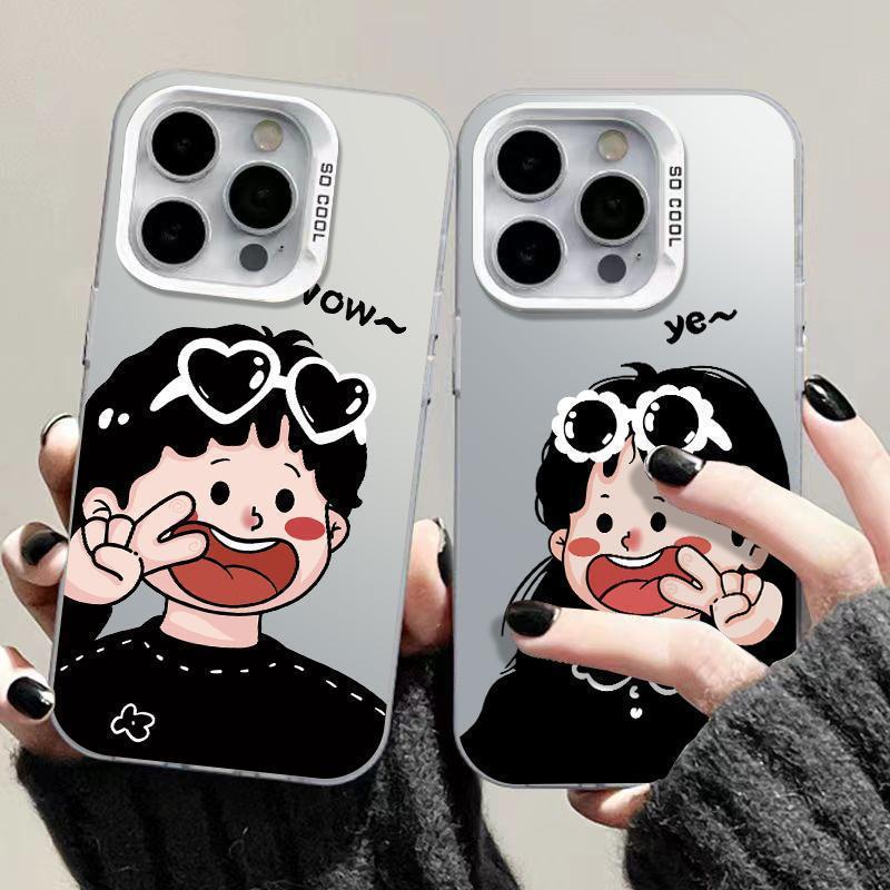 Bier Couple iPhone Case – Hard Shell, Cool & Creative