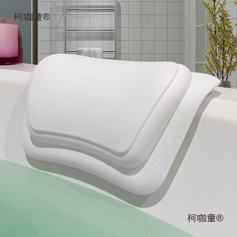 High Elastic Waterproof Bath Pillow Spa Headrest for Home
