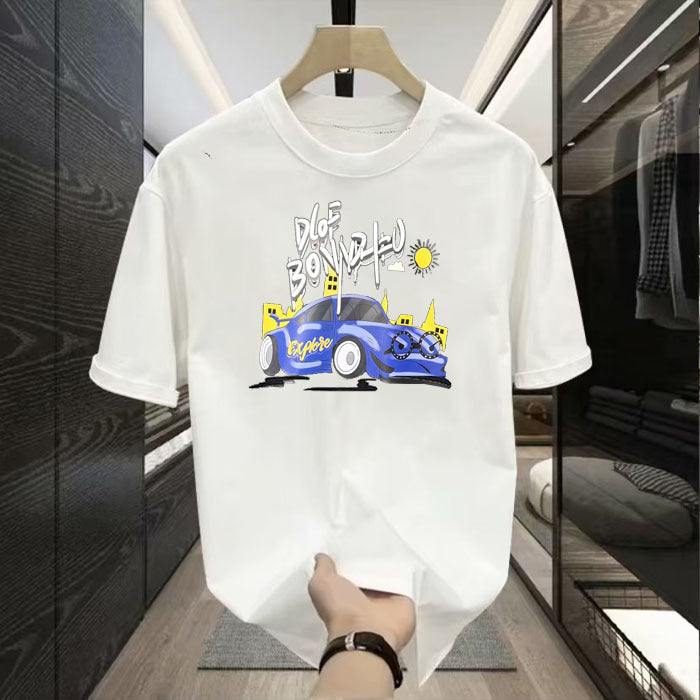 INSTOCK-Unisex Street Style Summer T-Shirt  American Fashion