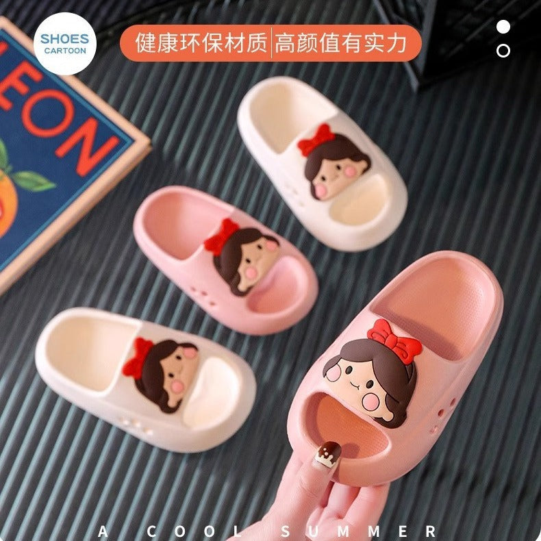2024 Kids’ Slippers – Cute Non-Slip Home Sandals