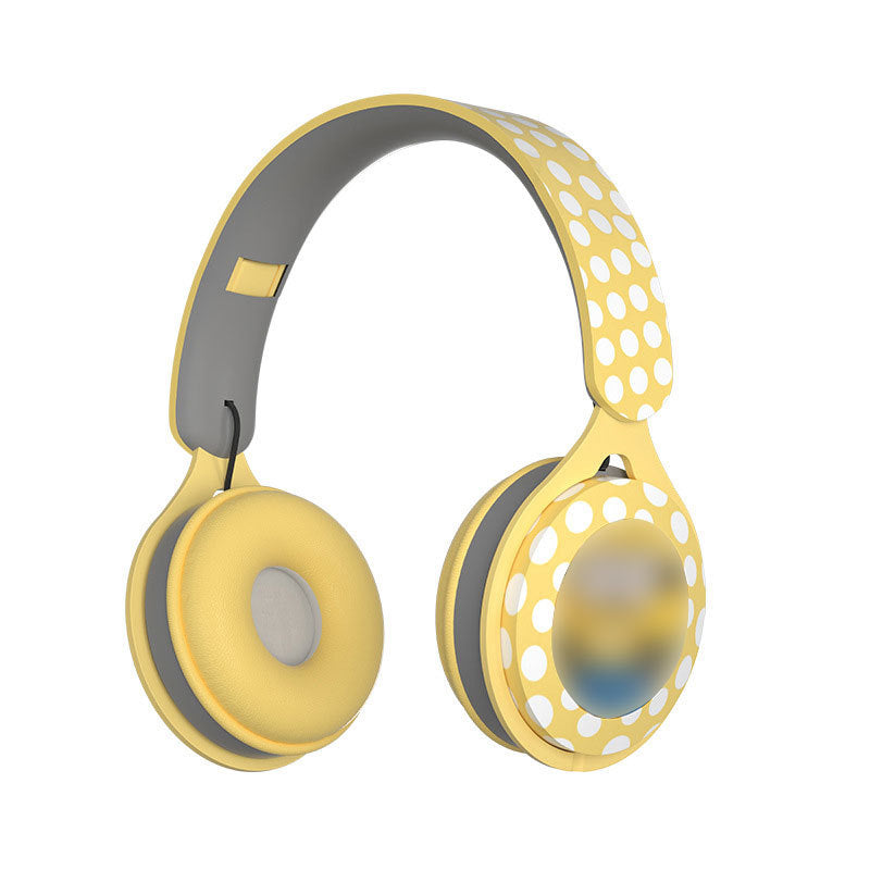 Cartoon Mini Bluetooth Headset | Foldable 2025