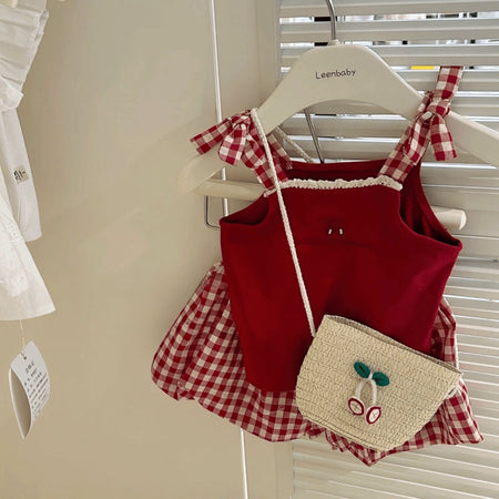 Baby Girls Korean Floral Summer Suit Set 2025 – Baby & Children's Outfits – Image 11