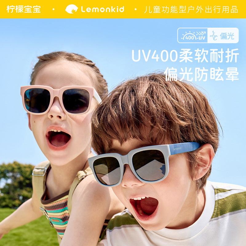 Lemon Baby Kids Polarized UV Protection Folding Sunglasses