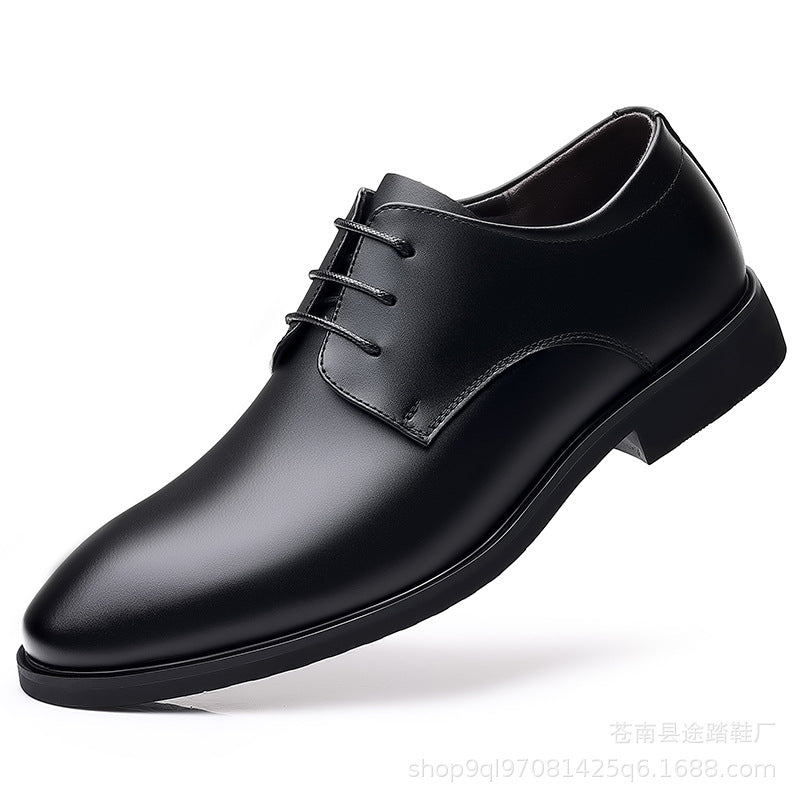INSTOCK-Hollow British-Style Men's Summer Dress Shoes  Low-Cut