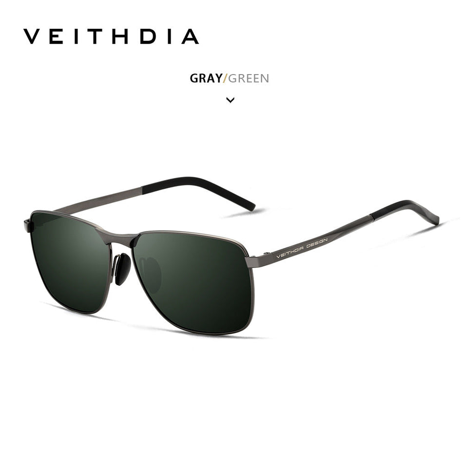 STOCK-Men’s Polarized Color-Changing Square Sunglasses