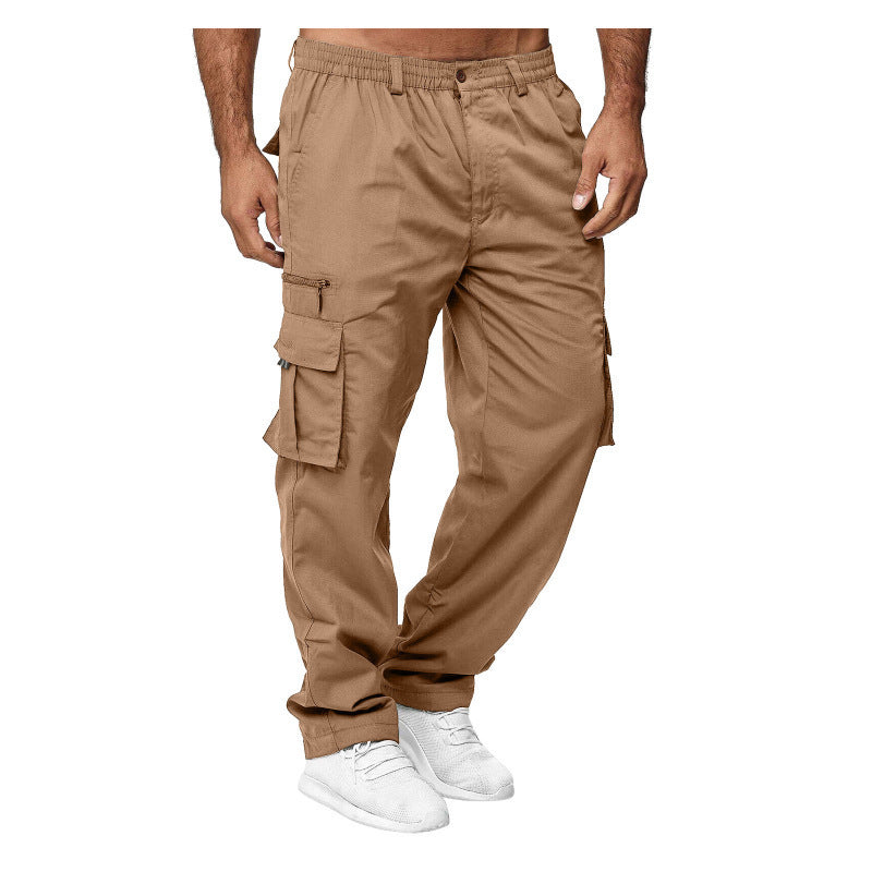 Men’s Casual Cargo Pants – Multi-Pocket & Trendy 2025